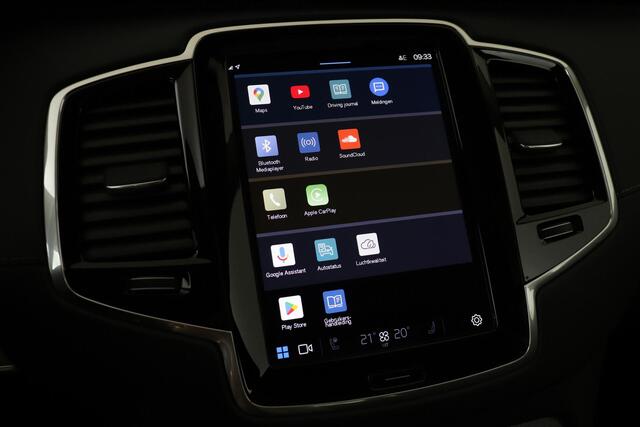 Volvo XC90 T8 RECHARGE AWD ULTIMATE BRIGHT -PANO.DAK|BOWERS&WILKINS|360°CAM|TREKHAAK|HEAD-UP DISP.