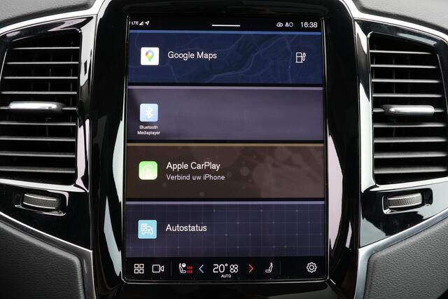 Volvo XC90 T8 Recharge AWD Ultra Bright - LONG RANGE - Panorama/schuifdak - IntelliSafe Assist & Surround - Harman/Kardon audio - Adaptieve LED koplampen - Parkeercamera achter - Verwarmde voorstoelen, stuur & achterbank - Parkeersensoren voor & achter - Elektr. bed