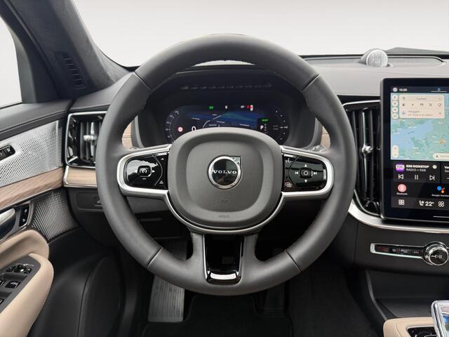 Volvo XC90 2.0 T8 Plug-in hybrid AWD Ultra Dark | Mulberry Red | Luchtvering | Bowers & Wilkins Audio | Massagefunctie voorstoelen |