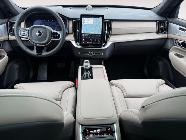 Volvo XC90 2.0 T8 Plug-in hybrid AWD Ultra Dark | Mulberry Red | Luchtvering | Bowers & Wilkins Audio | Massagefunctie voorstoelen |