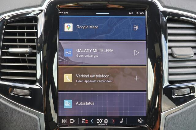 Volvo XC90 T8 Recharge AWD Plus Dark - LONG RANGE - Luchtvering - Panorama/schuifdak - IntelliSafe Assist & Surround - 360º Camera - Harman/Kardon audio - Adaptieve LED koplampen - Verwarmde voorstoelen, stuur & achterbank - Parkeersensoren voor & achter - Elektr. b