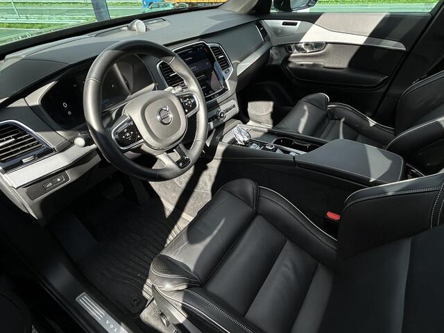 Volvo XC90 2.0 T8 Plug-in hybrid AWD Ultra Dark Trekhaak, Luchtvering, Panoramadak, 4x Stoelverwarming, Bowers&Wilkins, Head-up display, 22 Inch