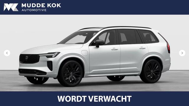 Volvo XC90 2.0 T8 Plug-in hybrid AWD Ultra Black Edition | Luchtvering | Bowers & Wilkins | Massage+Ventilatie | Gelamineerd Glas | Trekhaak | 21 Inch