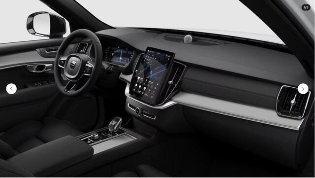 Volvo XC90 2.0 T8 Plug-in hybrid AWD Ultra Black Edition | Luchtvering | Bowers & Wilkins | Massage+Ventilatie | Gelamineerd Glas | Trekhaak | 21 Inch