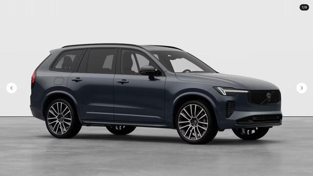 Volvo XC90 2.0 T8 Plug-in hybrid AWD Ultra Black Edition | Luchtvering | Bowers & Wilkins | Massage+Ventilatie | Gelamineerd Glas | Trekhaak | 22 Inch