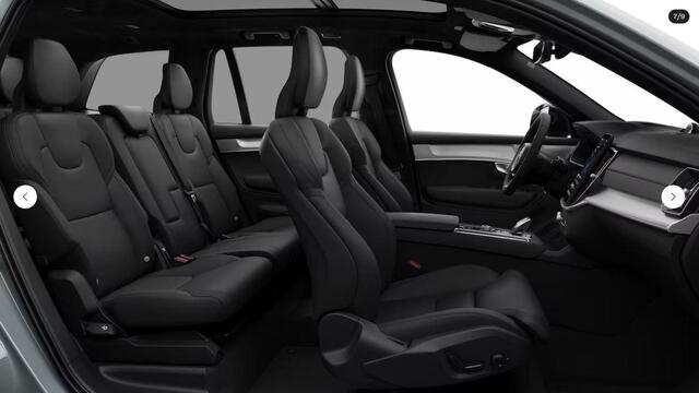 Volvo XC90 2.0 T8 Plug-in hybrid AWD Ultra Black Ed. Exec. | Luchtvering | Bowers & Wilkins | Massage+Ventilatie | Gelamineerd Glas | Trekhaak | 22 Inch
