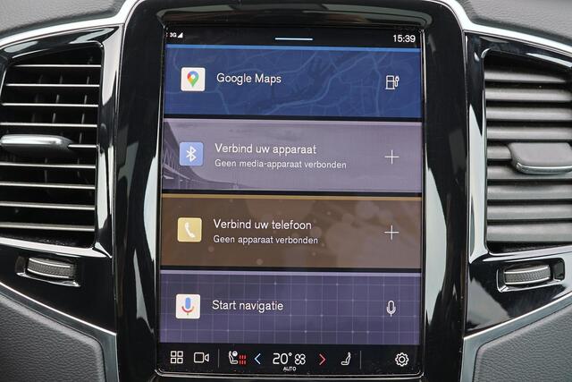 Volvo XC90 T8 Recharge AWD Ultra Dark - LONG RANGE - Luchtvering - Panorama/schuifdak - IntelliSafe Assist & Surround - 360º Camera - Adaptieve LED koplampen - Verwarmde voorstoelen, stuur & achterbank - Parkeersensoren voor & achter - Elektr. bedienb. voorstoelen m