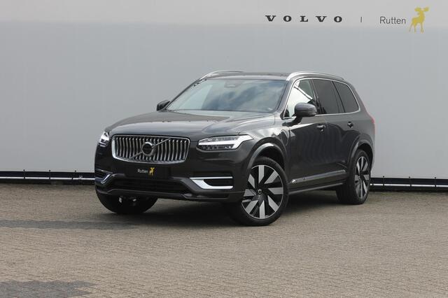 Volvo XC90 T8 455PK Automaat Recharge AWD Ultimate Bright Long Range / Panoramisch schuif-kanteldak / Luchtvering / Semi elektrisch wegklapbare trekhaak / 21" lichtmetalen velgen