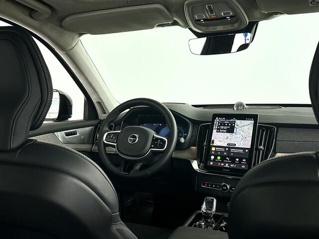 Volvo XC90 T8 Plug-in hybrid AWD Ultra Dark | Luchtvering | Panoramadak | 360º camera | Head- Up display | Bowers & Wilkins | Stoelventilatie | Trekhaak