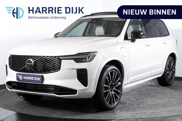 Volvo XC90 2.0 T8 Plug-in hybrid AWD Ultra Dark 310 PK - Automaat | Leder Pakket | S/K-Panodak | Luchtvering | Bowers & Wilkins | Elek. Stoel-+massage+verwarming & Ventilatie | Head-Up | Adapt. Cruise | 360 Camera | Google +App. Connect | 22" Diamond Cut | 7772