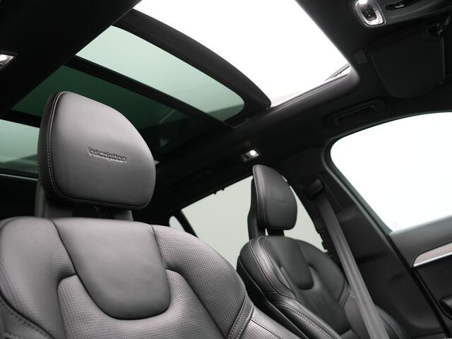 Volvo XC90 T8 Twin Engine AWD Inscription 7 Persoons Plug In Hybrid Dealer O.H PHEV | Panodak | Adaptive Cruise | Luxe Lederen Comfortzetels Massage & Ventilatie | Head Up | 360 Camera | Harman Kardon | Blis | Apple Carplay | Navigatie |