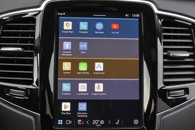 Volvo XC90 T8 Recharge AWD Plus Dark - IntelliSafe Assist & Surround - Harman/Kardon audio - Adaptieve LED koplampen - Parkeercamera achter - Verwarmde voorstoelen, stuur & achterbank - Parkeersensoren voor & achter - Elektr. bedienb. voorstoelen met geheugen - Draa