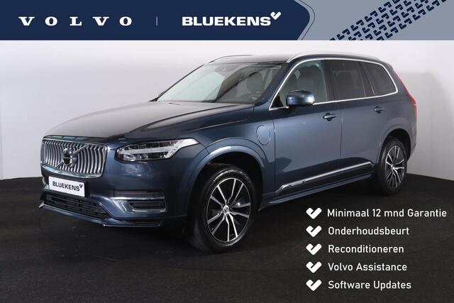 Volvo XC90 T8 Recharge AWD Inscription Expression - IntelliSafe Assist & Surround - Parkeercamera achter - Verwarmde voorstoelen & stuur - Parkeersensoren voor & achter - Elektr. bedienb. voorstoelen met geheugen - Draadloze tel. lader - Extra getint glas - Elektr. 