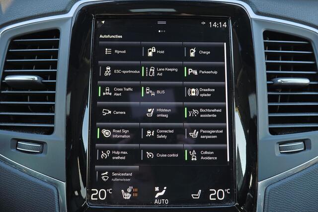 Volvo XC90 T8 Recharge AWD Inscription Expression - IntelliSafe Assist & Surround - Parkeercamera achter - Verwarmde voorstoelen & stuur - Parkeersensoren voor & achter - Elektr. bedienb. voorstoelen met geheugen - Draadloze tel. lader - Extra getint glas - Elektr. 