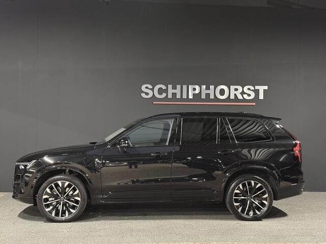 Volvo XC90 T8 Hybride Plus Dark 21 inch 7 Zits All Black 455pk 360 camera