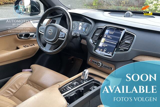 Volvo XC90 2.0 T8 408 pk TE AWD INSCRIPTION AUTOMAAT / B&W / LUCHTVERING / 7-PERSOONS / TREKHAAK / BOWERS & WILKINS / PANORAMADAK / ADAPTIEVE CRUISE CONTROL / 360 CAMERA