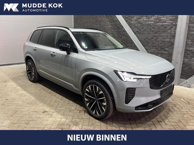 Volvo XC90 T8 Recharge Ultra Dark | FACELIFT | Massage | Panoramadak | Head-Up | 21 Inch | Stoel+Stuurverwarming
