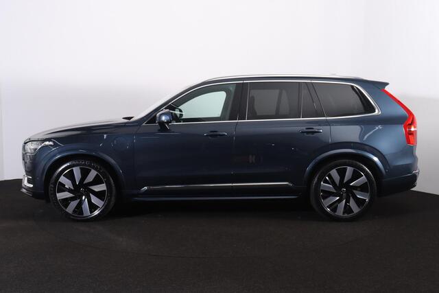 Volvo XC90 T8 Recharge AWD Ultra Bright - Luchtvering - Panorama/schuifdak - IntelliSafe Assist & Surround - 360º Camera - Bowers & Wilkins audio - Adaptieve LED koplampen - Verwarmde voorstoelen, stuur & achterbank - Parkeersensoren voor & achter - Elektr. bedienb.
