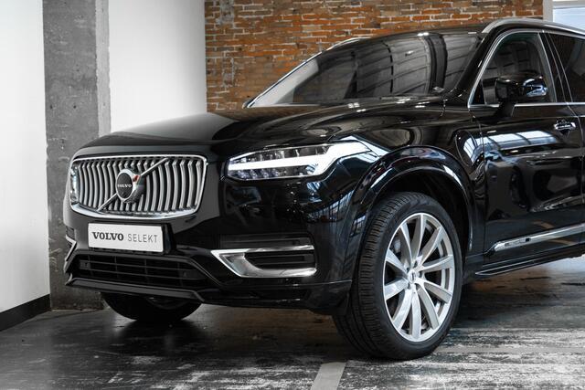 Volvo XC90 T8 Recharge AWD Inscription | Bowers & Wilkins Audio | Luchtvering | 360° Parkeercamera | Parkeerverwarming | Parkeersensoren voor + achter | Panoramadak | Dealeronderhouden | Stoelventilatie | Stoelmassage