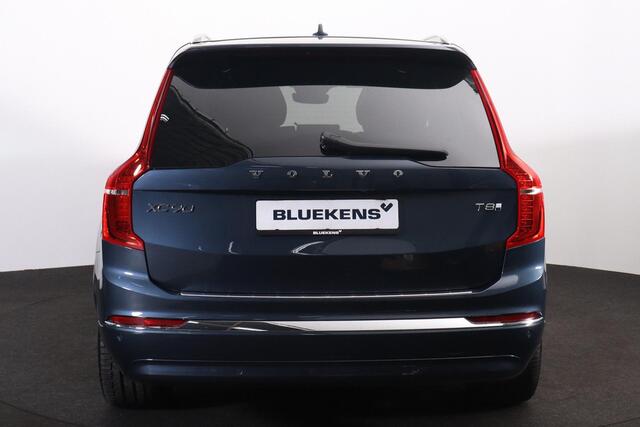 Volvo XC90 T8 Recharge AWD Ultra Bright - Luchtvering - Panorama/schuifdak - IntelliSafe Assist & Surround - 360º Camera - Bowers & Wilkins audio - Adaptieve LED koplampen - Verwarmde voorstoelen, stuur & achterbank - Parkeersensoren voor & achter - Elektr. bedienb.