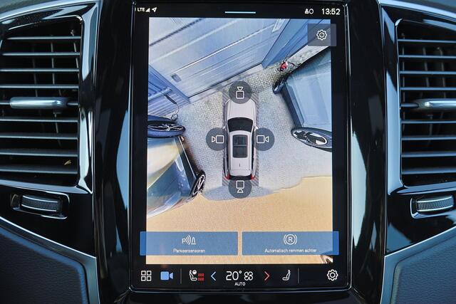 Volvo XC90 T8 Recharge AWD Ultra Bright - Luchtvering - Panorama/schuifdak - IntelliSafe Assist & Surround - 360º Camera - Bowers & Wilkins audio - Adaptieve LED koplampen - Verwarmde voorstoelen, stuur & achterbank - Parkeersensoren voor & achter - Elektr. bedienb.