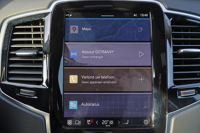 Volvo XC90 T8 Recharge AWD Ultra Dark - Luchtvering - Panorama/schuifdak - IntelliSafe Assist & Surround - 360º Camera - Harman/Kardon audio - Adaptieve LED koplampen - Verwarmde voorstoelen, stuur & achterbank - Parkeersensoren voor & achter - Elektr. bedienb. voor