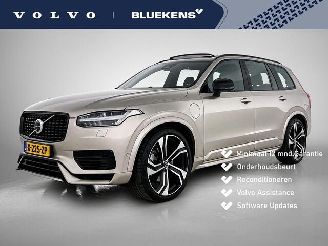Volvo XC90 T8 Recharge AWD Ultimate Dark - Luchtvering - Panorama/schuifdak - IntelliSafe Assist & Surround - 360º Camera - Bowers & Wilkins audio - Adaptieve LED koplampen - Verwarmde voorstoelen, stuur & achterbank - Parkeersensoren voor & achter - Elektr. bedienb