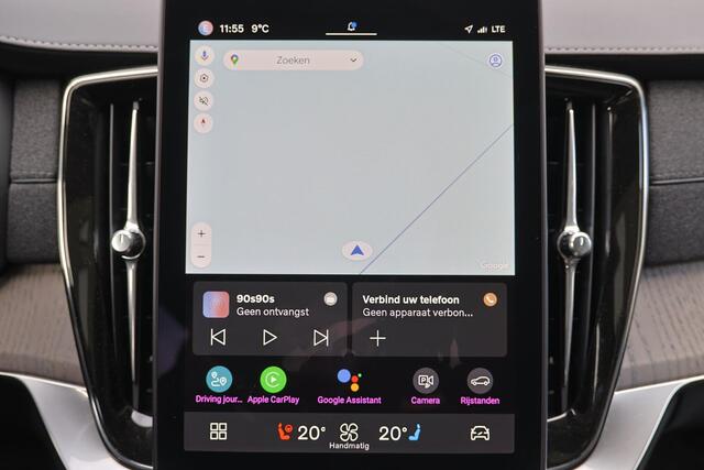 Volvo XC90 T8 Recharge AWD Ultra Dark - Luchtvering - Panorama/schuifdak - IntelliSafe Assist & Surround - 360º Camera - Bowers & Wilkins audio - Adaptieve LED koplampen - Verwarmde voorstoelen, stuur & achterbank - Parkeersensoren voor & achter - Elektr. bedienb. v