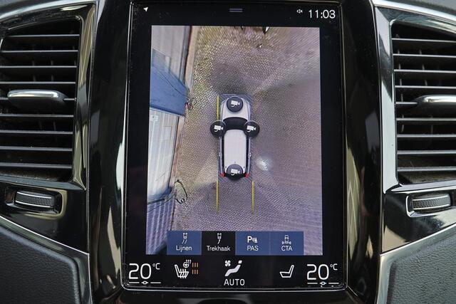 Volvo XC90 T8 Recharge AWD Inscription Intro Edition - Luchtvering - Panorama/schuifdak - IntelliSafe Assist & Surround - 360º Camera - Bowers & Wilkins audio - Adaptieve LED koplampen - Verwarmde voorstoelen, stuur & achterbank - Parkeersensoren voor & achter - Ele