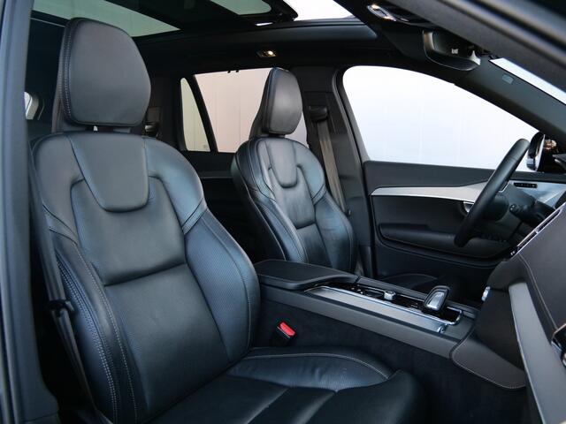 Volvo XC90 2.0 T8 Recharge AWD R-Design 7p Long Range 455 Pk Automaat Navi / DAB / Leer / Pano-dak / Luchtvering / Apple Carplay / HUD / 7 persoons