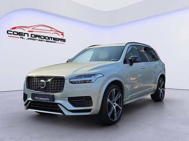 Volvo XC90 2.0 T8 Recharge AWD R-Design Ultimate Dark /Apple Carplay/Luchtvering/360 camera/Panodak/Stoel-stuurverw./HUD/H&K audio/Adaptive Cruise/Full LED/Trekhaak/(MET GARANTIE*)