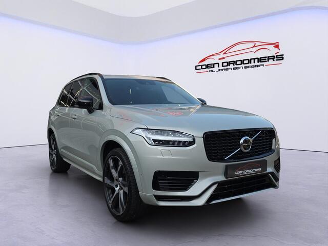 Volvo XC90 2.0 T8 Recharge AWD R-Design Ultimate Dark /Apple Carplay/Luchtvering/360 camera/Panodak/Stoel-stuurverw./HUD/H&K audio/Adaptive Cruise/Full LED/Trekhaak/(MET GARANTIE*)