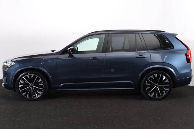 Volvo XC90 T8 Recharge AWD Ultra Dark - Luchtvering - Panorama/schuifdak - IntelliSafe Assist & Surround - 360º Camera - Bowers & Wilkins audio - Adaptieve LED koplampen - Verwarmde voorstoelen, stuur & achterbank - Parkeersensoren voor & achter - Elektr. bedienb. v