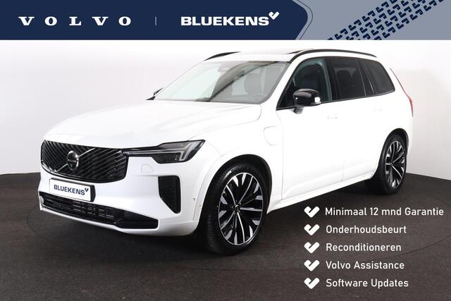 Volvo XC90 T8 Recharge AWD Ultra Dark - Luchtvering - Panorama/schuifdak - IntelliSafe Assist & Surround - 360º Camera - Bowers & Wilkins audio - Adaptieve LED koplampen - Verwarmde voorstoelen, stuur & achterbank - Parkeersensoren voor & achter - Elektr. bedienb. v