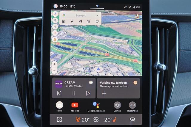 Volvo XC90 T8 Recharge AWD Ultra Dark - Luchtvering - Panorama/schuifdak - IntelliSafe Assist & Surround - 360º Camera - Bowers & Wilkins audio - Adaptieve LED koplampen - Verwarmde voorstoelen, stuur & achterbank - Parkeersensoren voor & achter - Elektr. bedienb. v