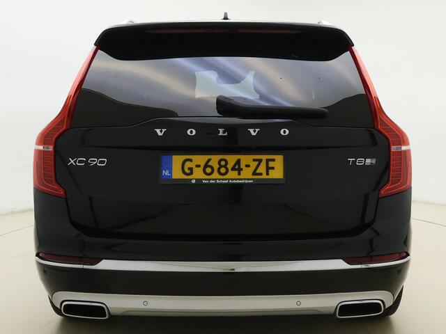 Volvo XC90 T8 390pk AWD Inscription Intro Edition / Luchtvering / Massage / Ventilatie / Elektr. Stoelen / Gelaagd Glas / Head-Up / Lederen Dashboard / Panoramadak / DAB / ACC / BLIS / Alarm Klasse 3 /
