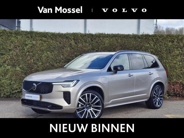 Volvo XC90 T8 Plug-in hybrid AWD Ultra Dark | Luchtvering | Bowers & Wilkins | Nappaleder met ventilatie & massage | Full Option |