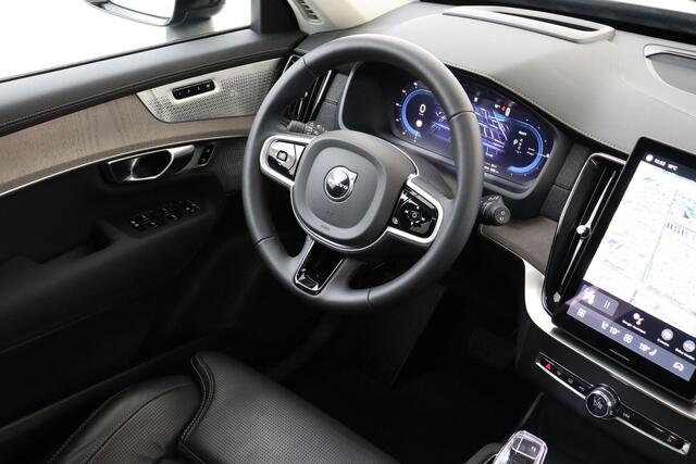 Volvo XC90 II T8 PLUG-lN HYBRID AWD ULTRA DARK *FULL OPTIONS!* -PANO.DAK|BOWERS&WILKINS|LUCHTVERING|360°CAM|HEAD-UP DISP.|GEVENT.LEDER+MASSAGE|TREKHAAK