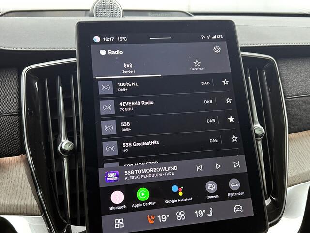 Volvo XC90 T8 Ultra | B&W | Luchtvering | Trekhaak | Ventilatie | Pano |