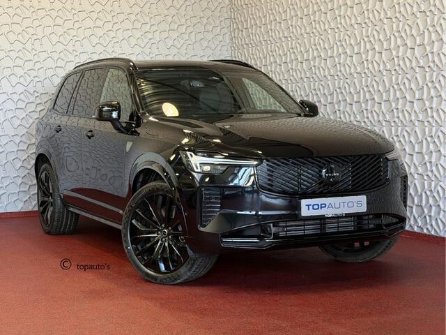Volvo XC90 2.0 T8 456 PK PHEV AWD 7P BLACK EDITION PLUS LUCHTVERING SCHUIFDAK STOEL/STUUR.VERW ELEK.TREKHAAK HARMAN KARDON PANORAMA STANDKACHEL HEADUP ? Top Auto's Wijchen , Altijd een Ruim aanbod van Volvo's i BUSINESS / CORE / BRIGHT / DARK / ULTRA DARK / PLUS D
