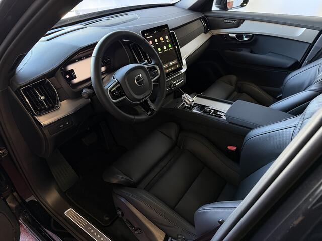 Volvo XC90 2.0 T8 456 PK PHEV AWD 7P BLACK EDITION PLUS LUCHTVERING SCHUIFDAK STOEL/STUUR.VERW ELEK.TREKHAAK HARMAN KARDON PANORAMA STANDKACHEL HEADUP ? Top Auto's Wijchen , Altijd een Ruim aanbod van Volvo's i BUSINESS / CORE / BRIGHT / DARK / ULTRA DARK / PLUS D