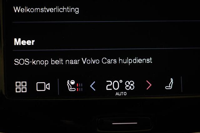 Volvo XC90 2.0 T8 Recharge AWD Ultimate Dark | LUCHTVERING | PANORAMADAK | ACHTERBANKVERWARMING | BOWER & WILKINS | HEAD UP | 360 CAMRA | TREKHAAK | 22"