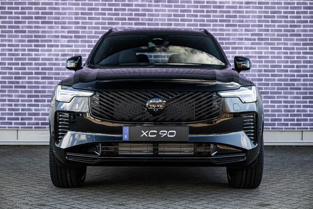 Volvo XC90 T8 Plug-in hybrid AWD Ultra Black Ed. Exec. | Google | Long Range | Ventilatie Voorstoelen | Trekhaak | Bowers & Wilkins Audio | Luchtvering | Head-Up Display | Stoel-/Stuurverwarming | Adaptieve Cruise Control | 360 Camera | Massage | Gelamineerde Zijrui