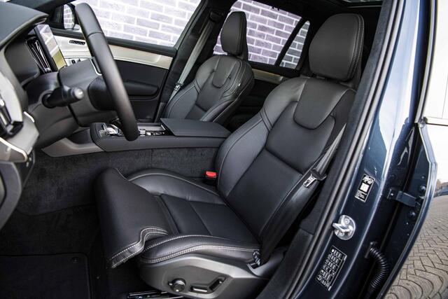 Volvo XC90 T8 Plug-in hybrid AWD Ultra Black Ed. Exec. | Google | Long Range | Ventilatie Voorstoelen | Bowers & Wilkins Audio | Luchtvering | Head-Up Display | Stoel-/Stuurverwarming | Adaptieve Cruise Control | 360 Camera | Massage | Gelamineerde Zijruiten Rondom