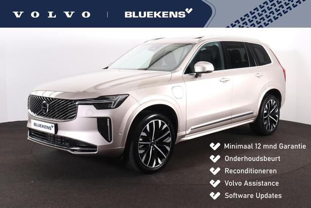 Volvo XC90 T8 Recharge AWD Plus Bright - Panorama/schuifdak - IntelliSafe Assist & Surround - 360º Camera - Harman Kardon audio - Verwarmde voorstoelen, stuur & achterbank - Parkeersensoren voor & achter - Elektr. bedienb. voorstoelen met geheugen - Head up display