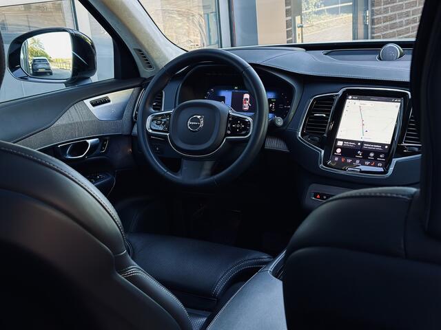Volvo XC90 2.0 T8 Recharge AWD | Hybrid | Parelmoer White | Luchtvering | Bower & Wilkins | Panodak | Stoelen ventilatie/massage | Trekhaak |