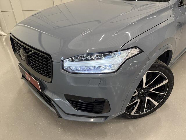 Volvo XC90 T8 Recharge AWD R-Design PANO/LUCHTVERING/TREKHAAK/GOOGLE/HEAD-UP/360CAMERA/21"/H&K/MEMORY/ACC/PILOT-ASSIST/FACELIFT-NW.DASHBOARD/THUNDER-GREY/NET OH BEURT GEHAD BIJ VOLVO DEALER