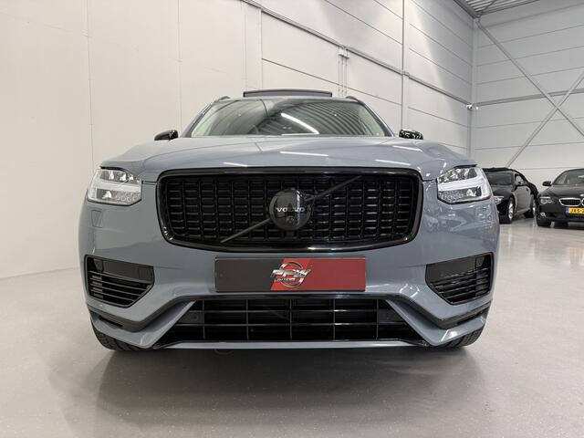 Volvo XC90 T8 Recharge AWD R-Design PANO/LUCHTVERING/TREKHAAK/GOOGLE/HEAD-UP/360CAMERA/21"/H&K/MEMORY/ACC/PILOT-ASSIST/FACELIFT-NW.DASHBOARD/THUNDER-GREY/NET OH BEURT GEHAD BIJ VOLVO DEALER