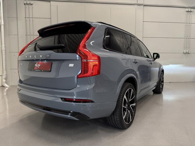 Volvo XC90 T8 Recharge AWD R-Design PANO/LUCHTVERING/TREKHAAK/GOOGLE/HEAD-UP/360CAMERA/21"/H&K/MEMORY/ACC/PILOT-ASSIST/FACELIFT-NW.DASHBOARD/THUNDER-GREY/NET OH BEURT GEHAD BIJ VOLVO DEALER