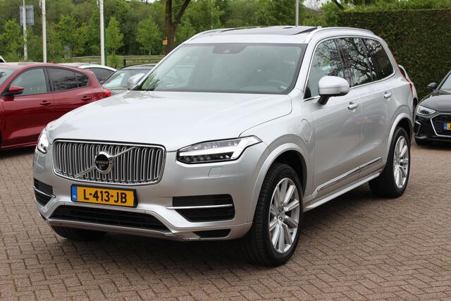 Volvo XC90 2.0 T8 Twin Engine AWD Inscription / Trekhaak / Panoramadak / 360Camera / Harman Kardon / Keyless / 19'' / Leder / CarPlay / Dodehoek / DAB / Cruise Control